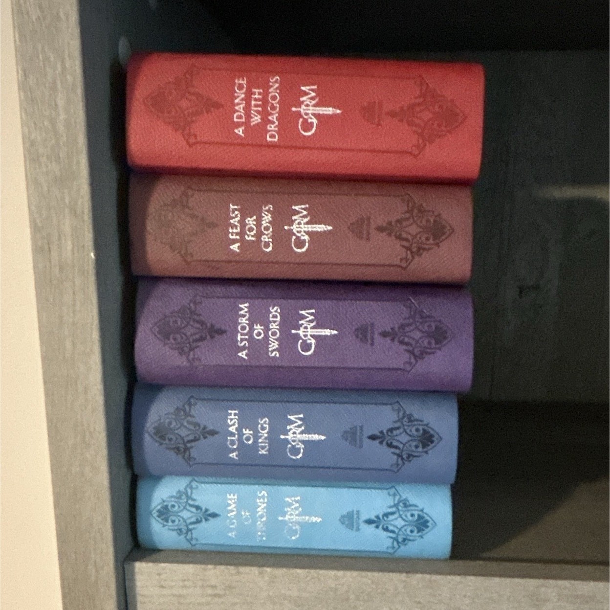 A Song of Ice and Fire George R. R. Martin 5-Volume Set