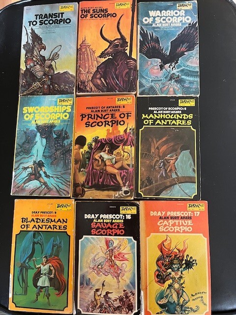 Dray Prescot Scorpio Series Set – Alan Burt Akers