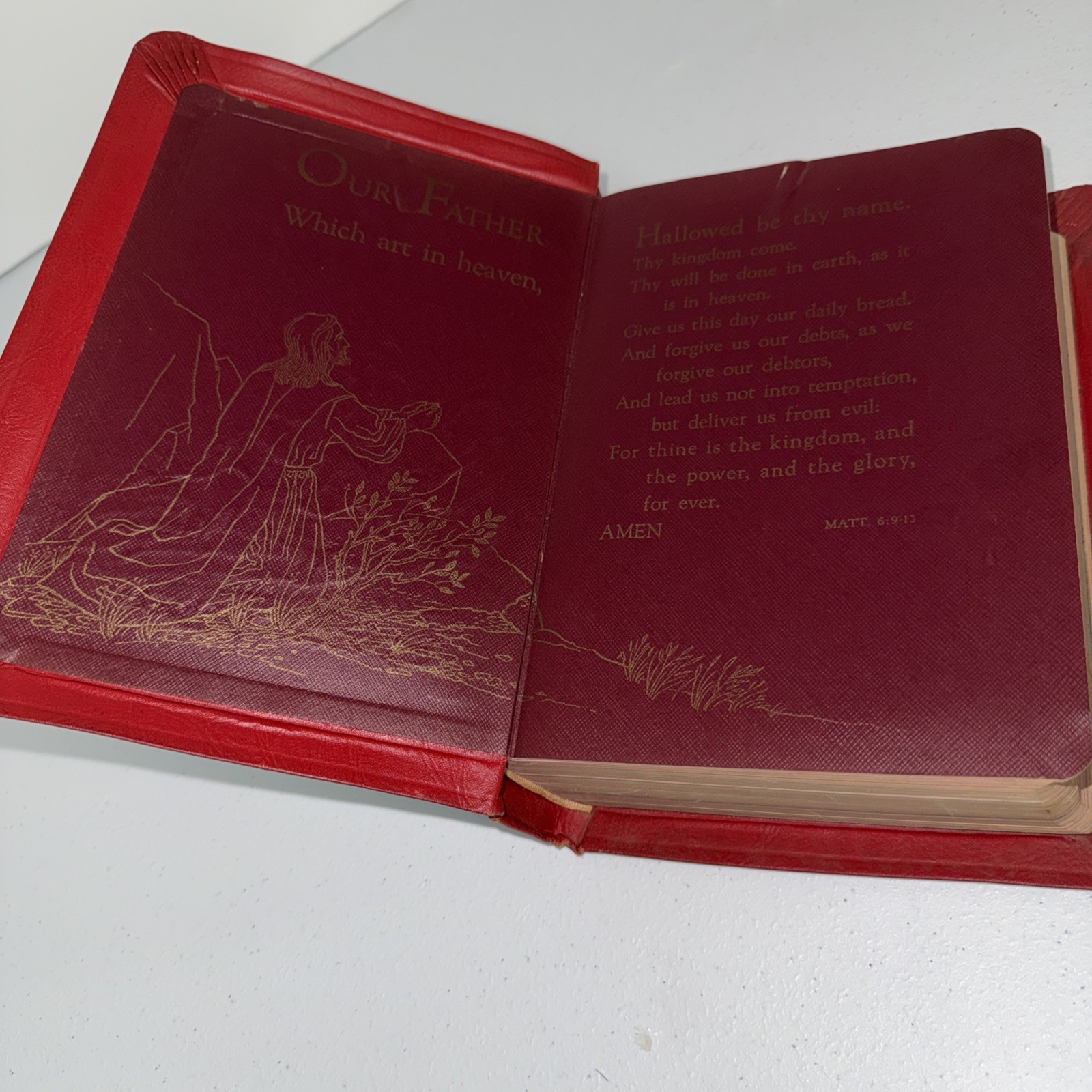 1946 Holy Bible The Good Shepherd Ed Christian Workers Indexed Illustrated EUC