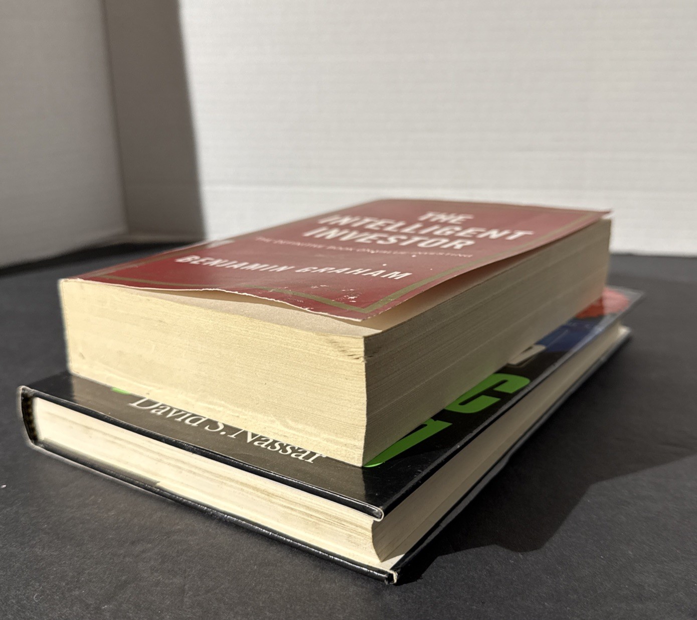 2 Investment Books : How Started Electronic Day Trading & Intelligent Investor
