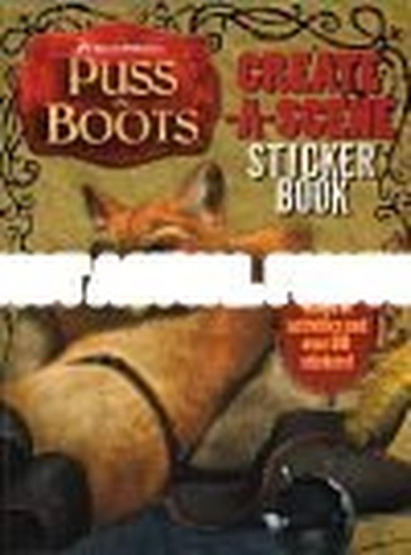 Puss in Boots Create-a-Scene Sticker Book by Five Mile Press The / 2011