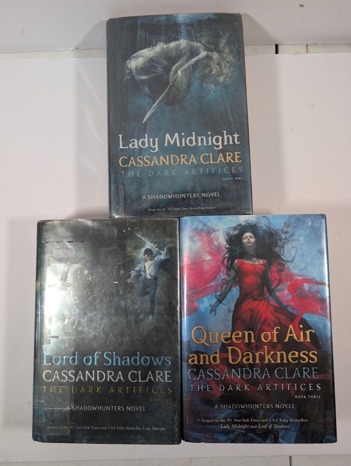 The Dark Artifices A Shadowhunters Novel Complete Trilogy Set-HardCover