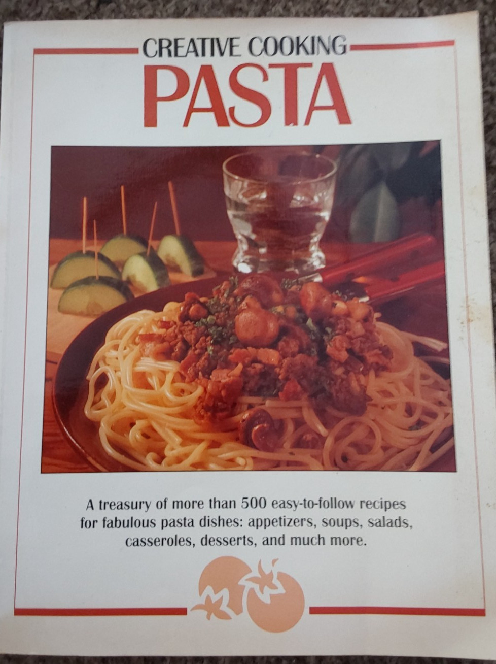 1993 SOFTCOVER BOOK CREATIE COOKING PASTA 124 PAGES BY MARION HOFFMAN