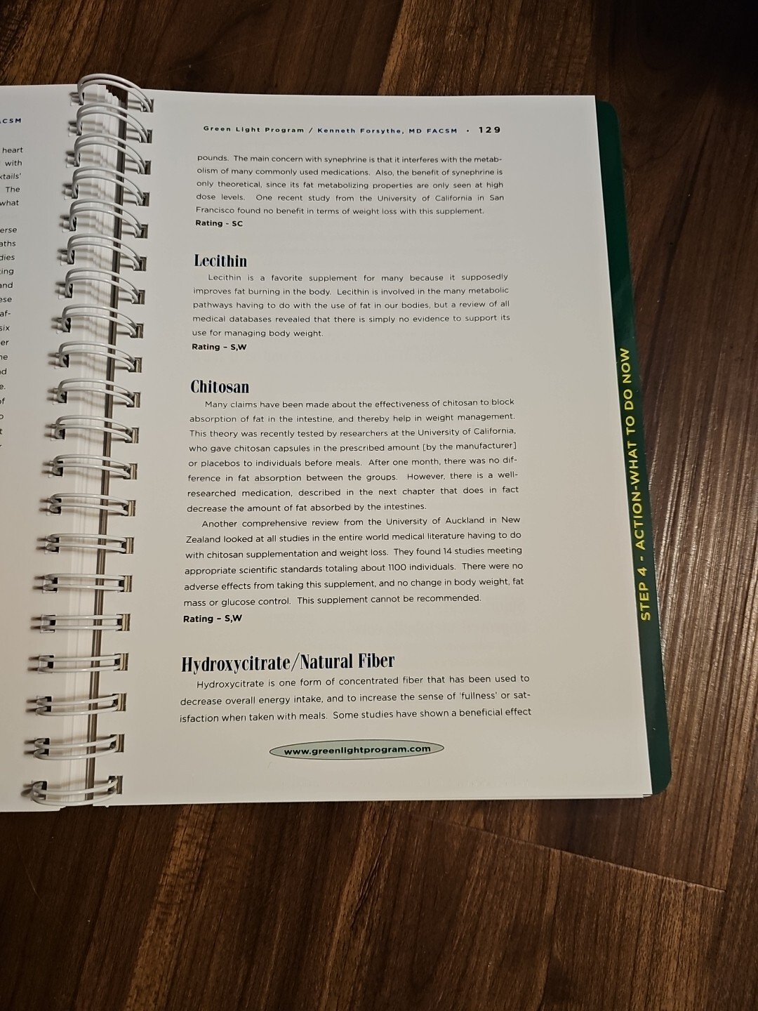 Green Light Program By Kenneth Forsythe MD 2005
