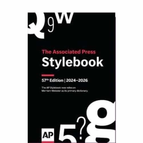 Associated Press /AP Stylebook 57th Edition Spiral-bound Brand New Free Shipping