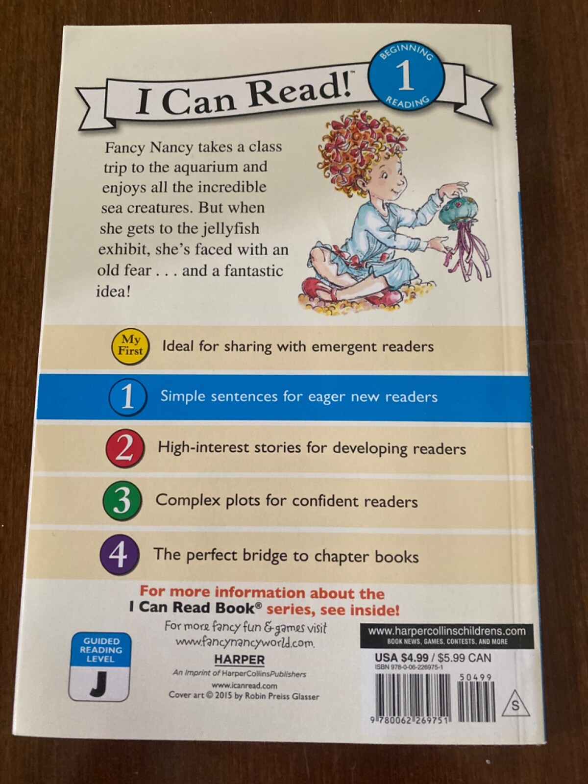 I Can Read Level 1 Ser.: Fancy Nancy: Peanut Butter and Jellyfish by Jane…