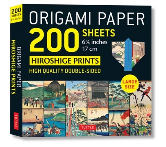 Origami Paper 200 Sheets Hiroshige Prints 6 3/4″ (17 CM): High-Quality Double Si