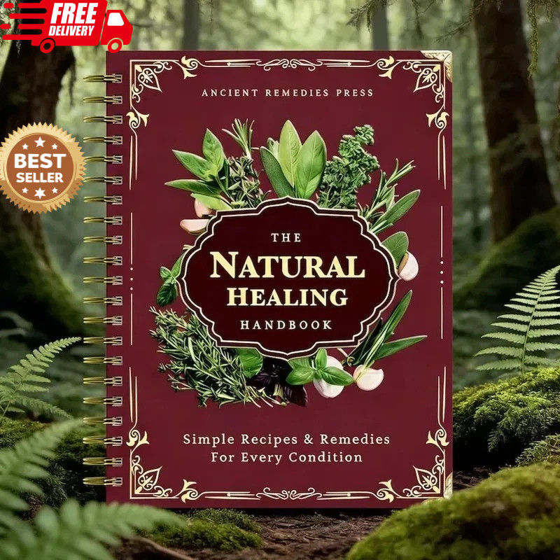The Natural Healing Handbook Spiral Bound Guide For Herbal Remedies And NaturalT