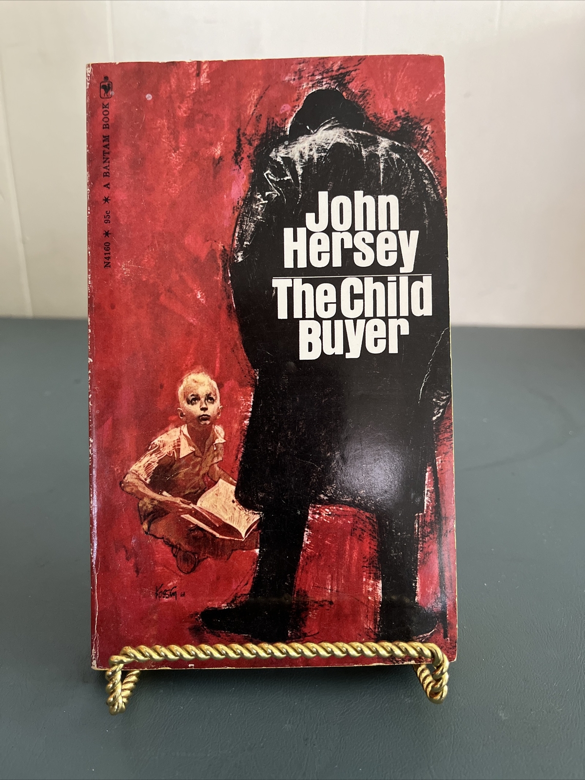 The Child Buyer by John Hersey (vintage paperback) 1968