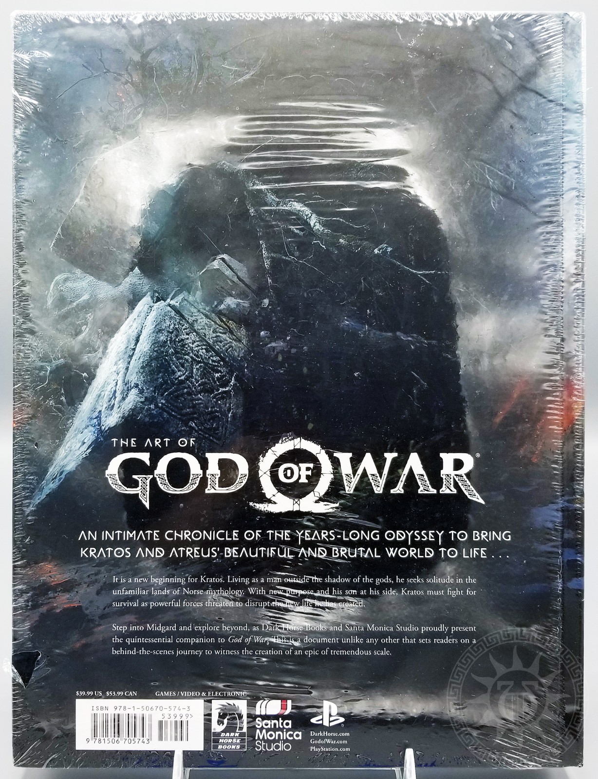 THE ART OF GOD OF WAR (Hardcover Book, 2018) Factory Sealed NEW