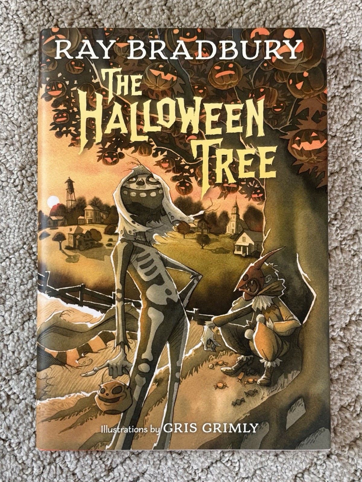 The Halloween Tree by Ray Bradbury Illustrated by Gris Grimly