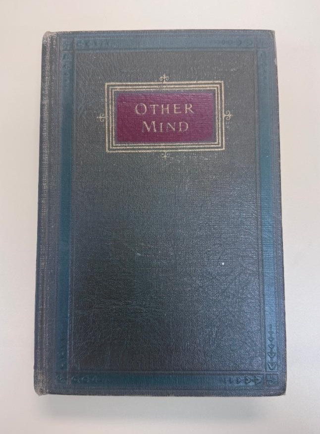 Operations of the Other Mind Edmund Shaftesbury 1929 Metaphysical Psychology