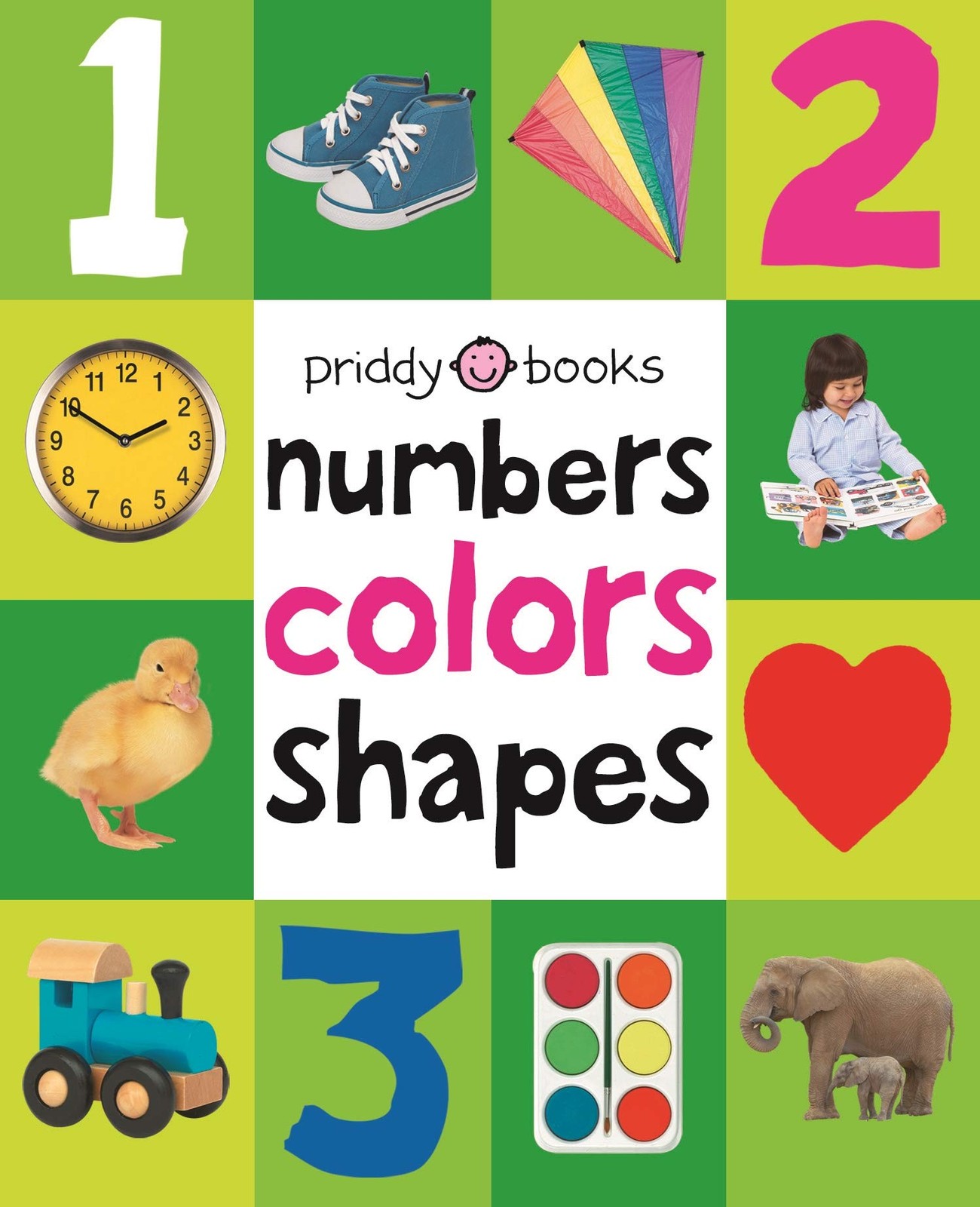 First 100 Numbers, Colors, Shapes: A padded book―perfect for little hands …
