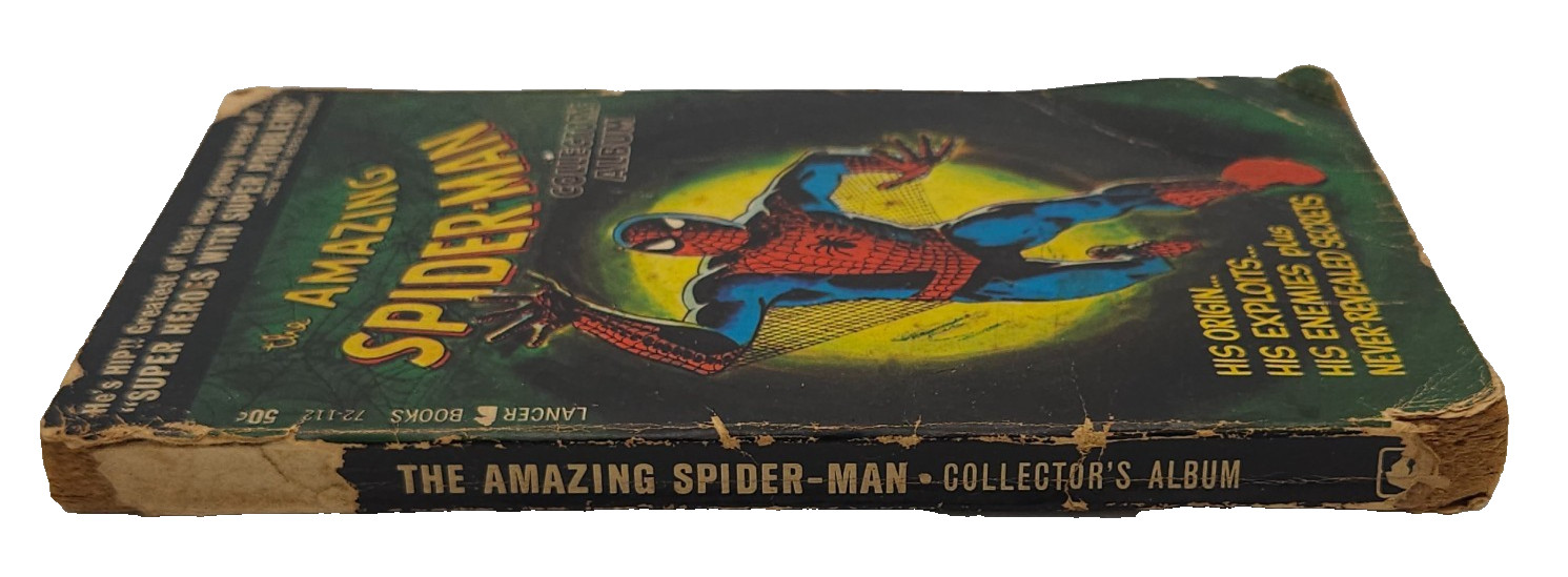 The Amazing Spider-Man Collector’s Album Paperback By Stan Lee Lancer 1966