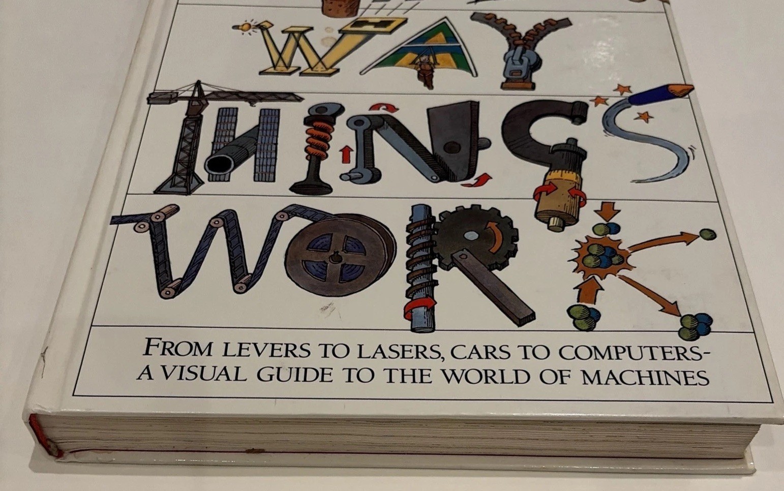 Signed David Macaulay The Way Things Work 1988 Hardcover Dust Jacket Houghton