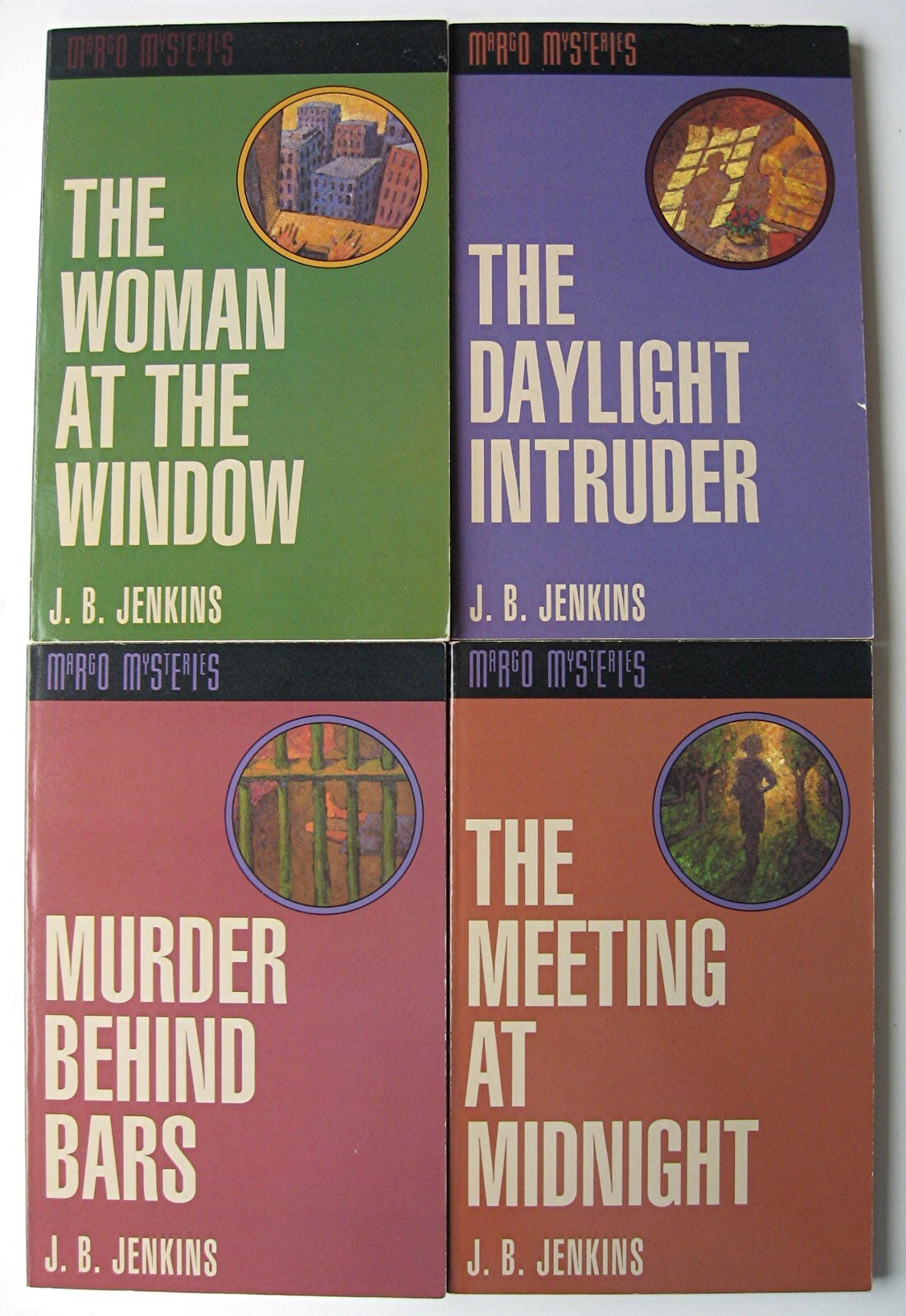 Vols. 1-4 MARGO MYSTERIES J. B. Jenkins PB Woman at Window; Daylight Intruder Z1