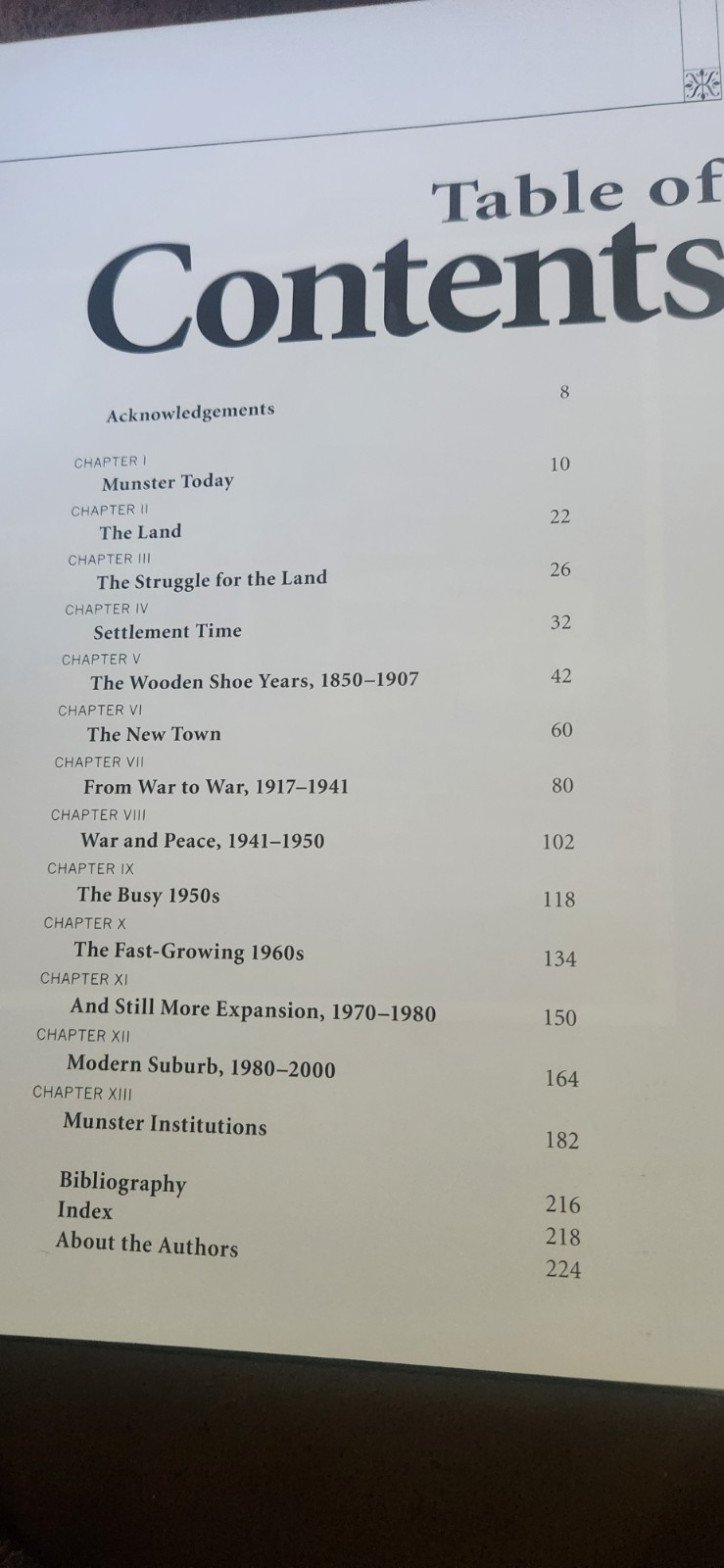 Munster Indiana A Centennial History Lance Trusty. New Hardcover Signed Author