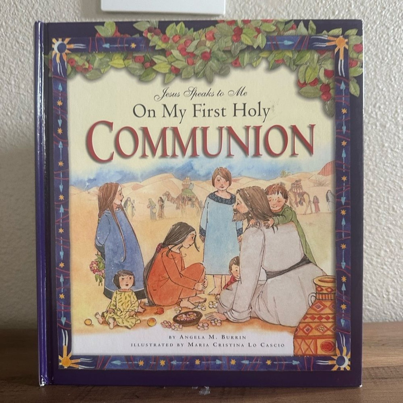 On My First Holy Communion Hardcover Book by Angela M. Burrin