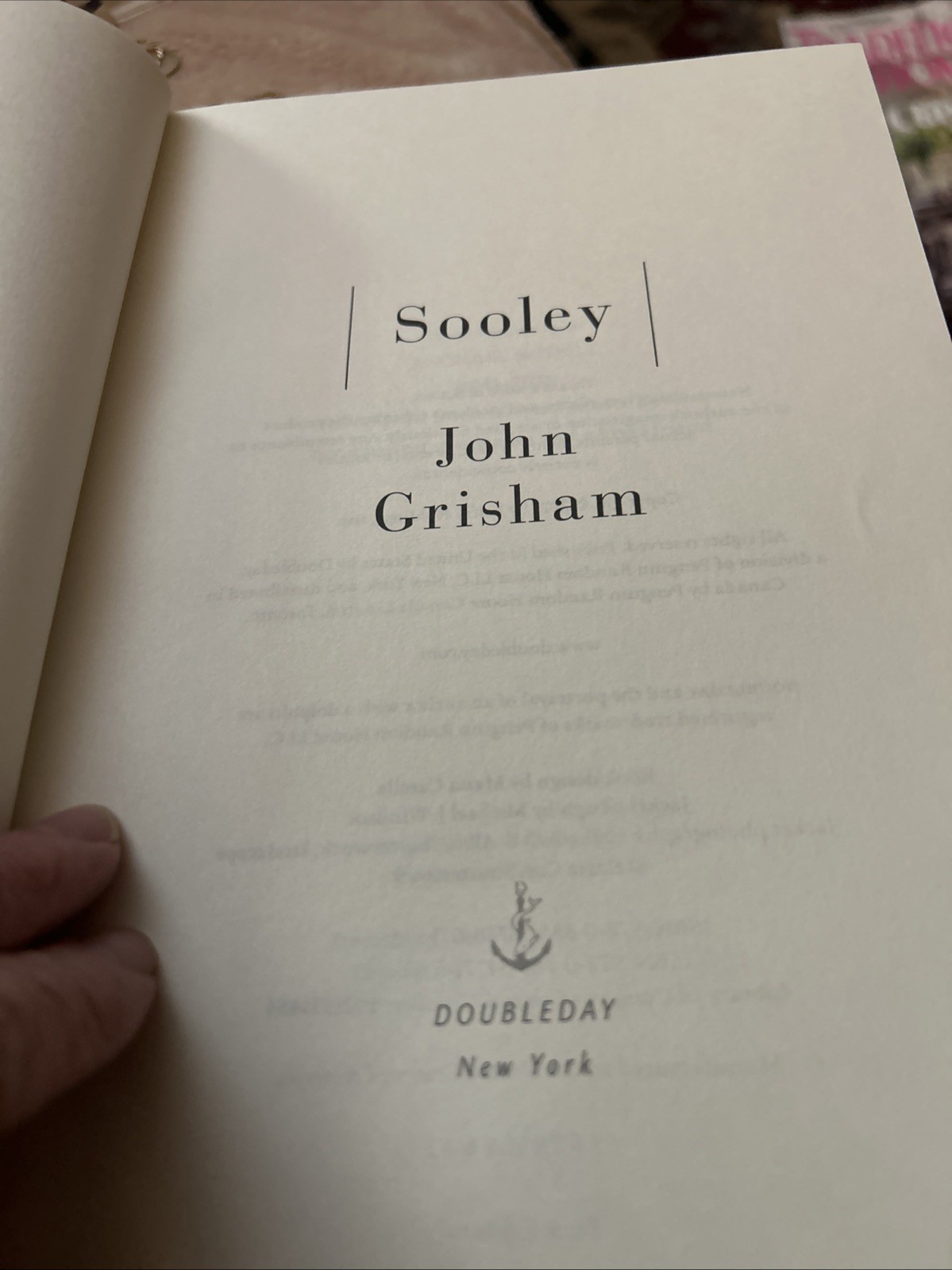 Sooley : A Novel by John Grisham (2021, Hardcover) 1st Edition