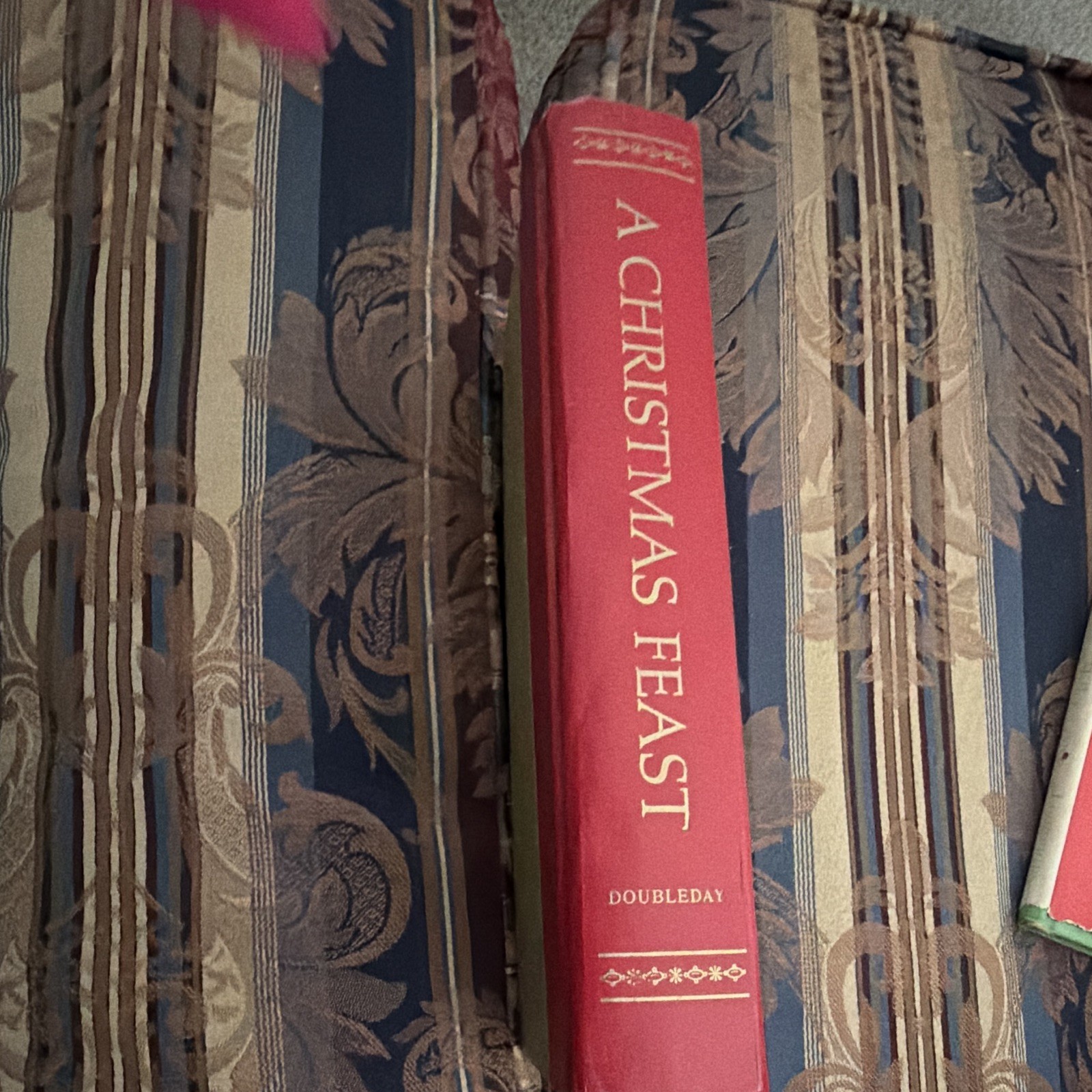 Doubleday A Christmas Feast Hardcover Book 1976 Literary Collections
