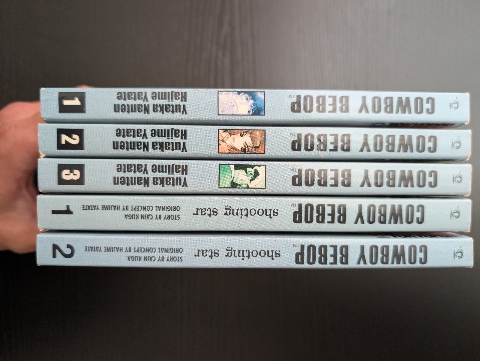 Cowboy Bebop Complete Manga Collection Box Set Vol 1-3 & Shooting Star 1-2 OOP
