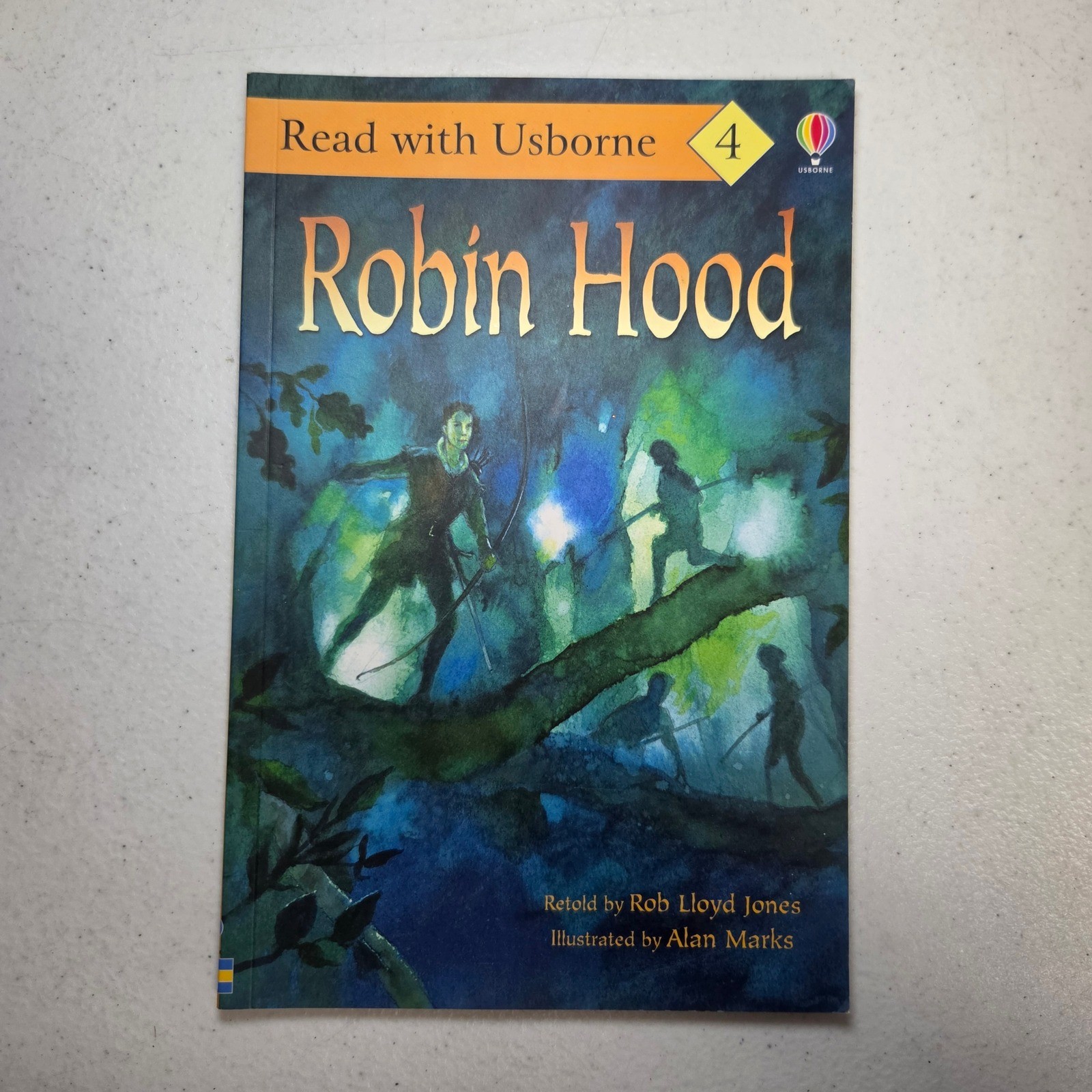 Read w Usborne Level 4 Childrens Book Lot Secret Garden Robin Hood Wizard of Oz