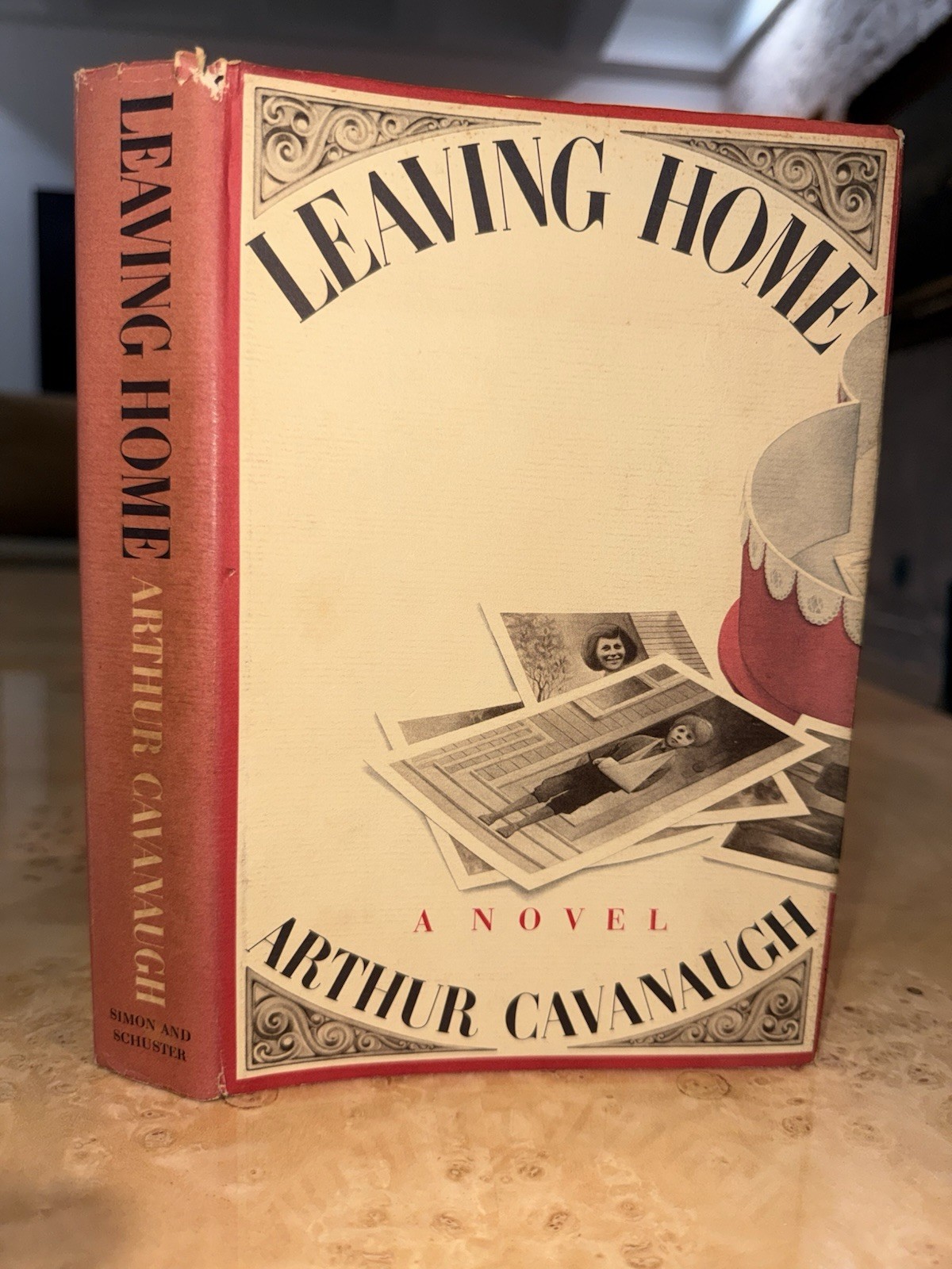 Vintage 1970 “Leaving Home” Arthur Cavanaugh Simon & Schuster HC 2nd Printing DJ