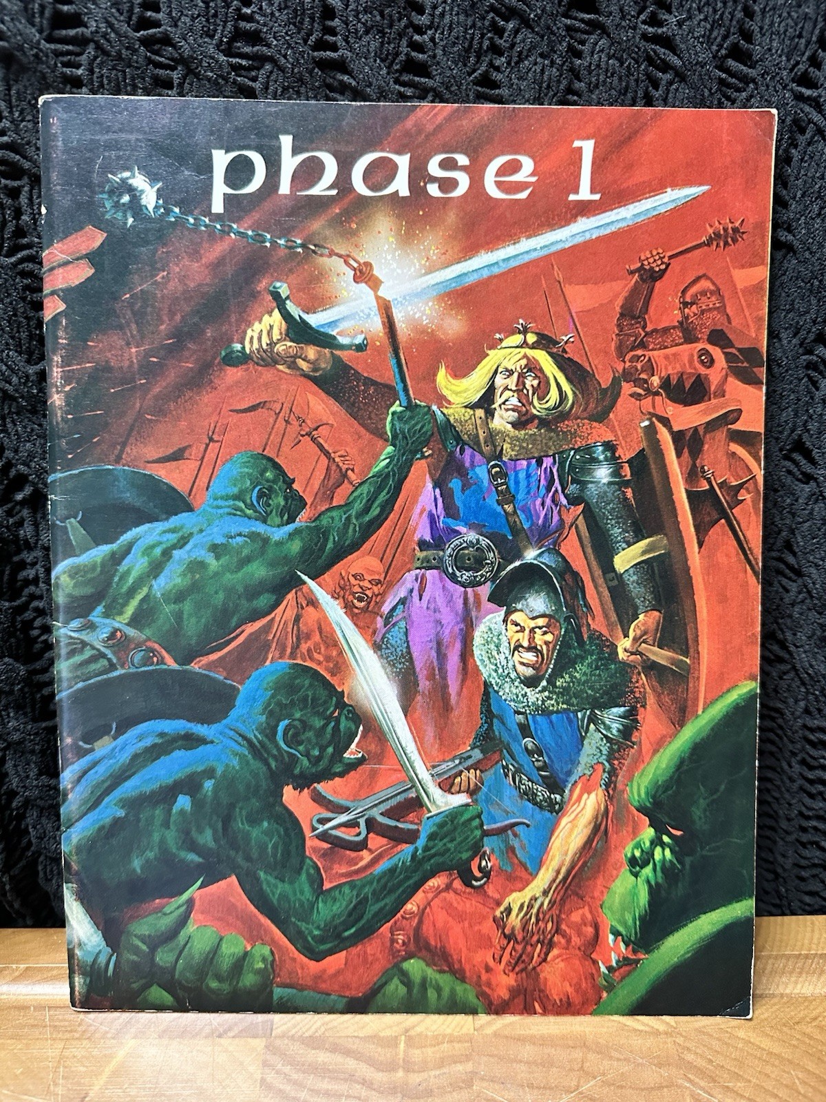 PHASE 1 Fanzine Science Fiction Fantasy Magazine – 1971 – Wrightson Adams Kaluta