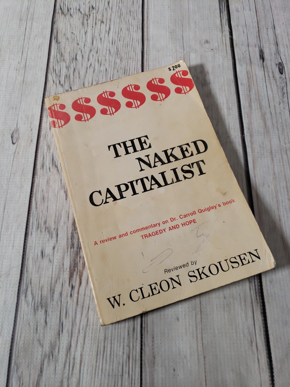 The Naked Capitalist – A Review And Commentary On Dr. Carroll Quigley’s Book Tra