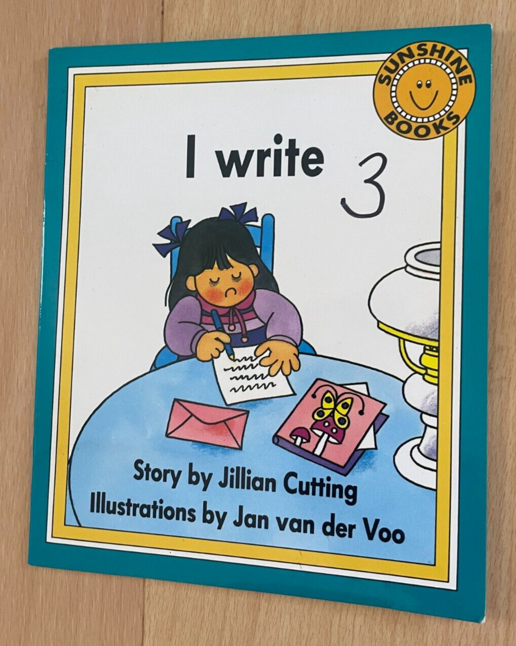 JILLIAN CUTTING, I WRITE. SUNSHINE BOOKS. 16.5 BY 14 CM. 9766450765