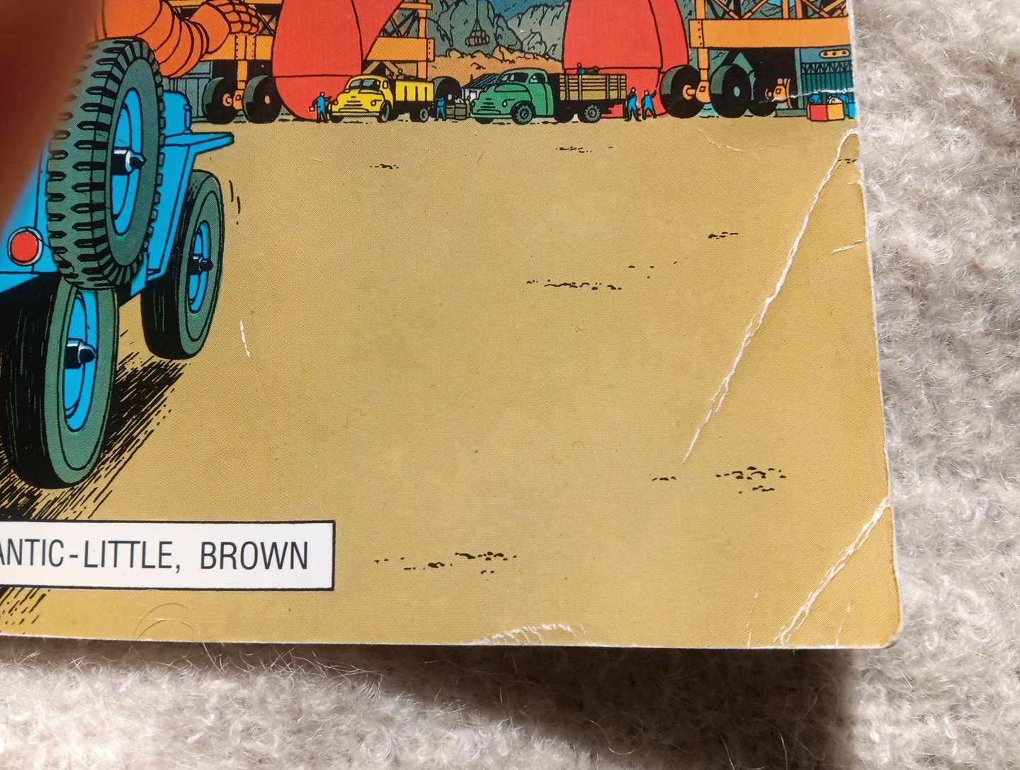 Lot of 6 THE ADVENTURES OF TINTIN Books Herge PB Little, Brown
