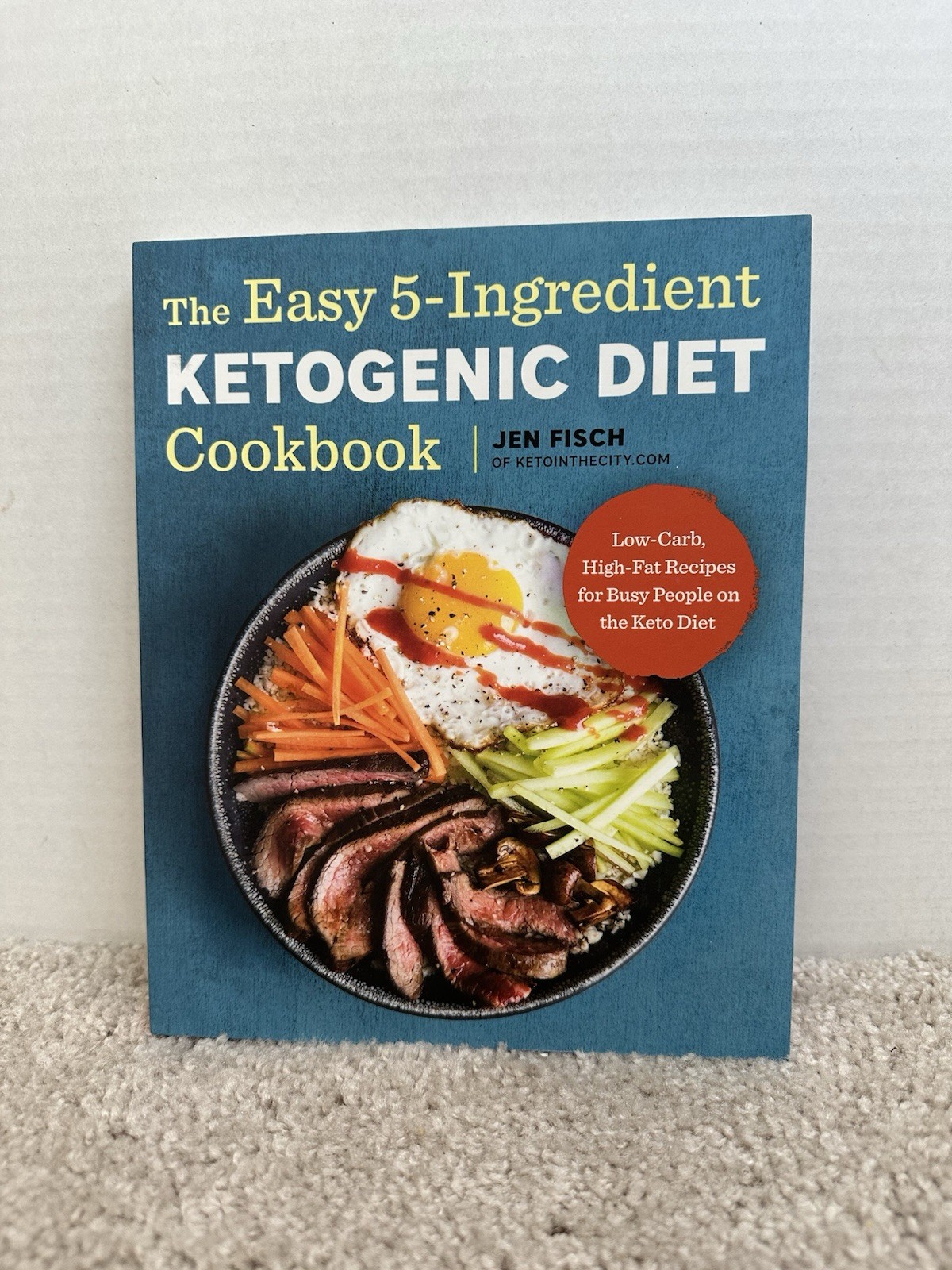 Easy 5-Ingredient Ketogenic Diet Cookbook : Low-Carb by Fisch (2018 Paperback)