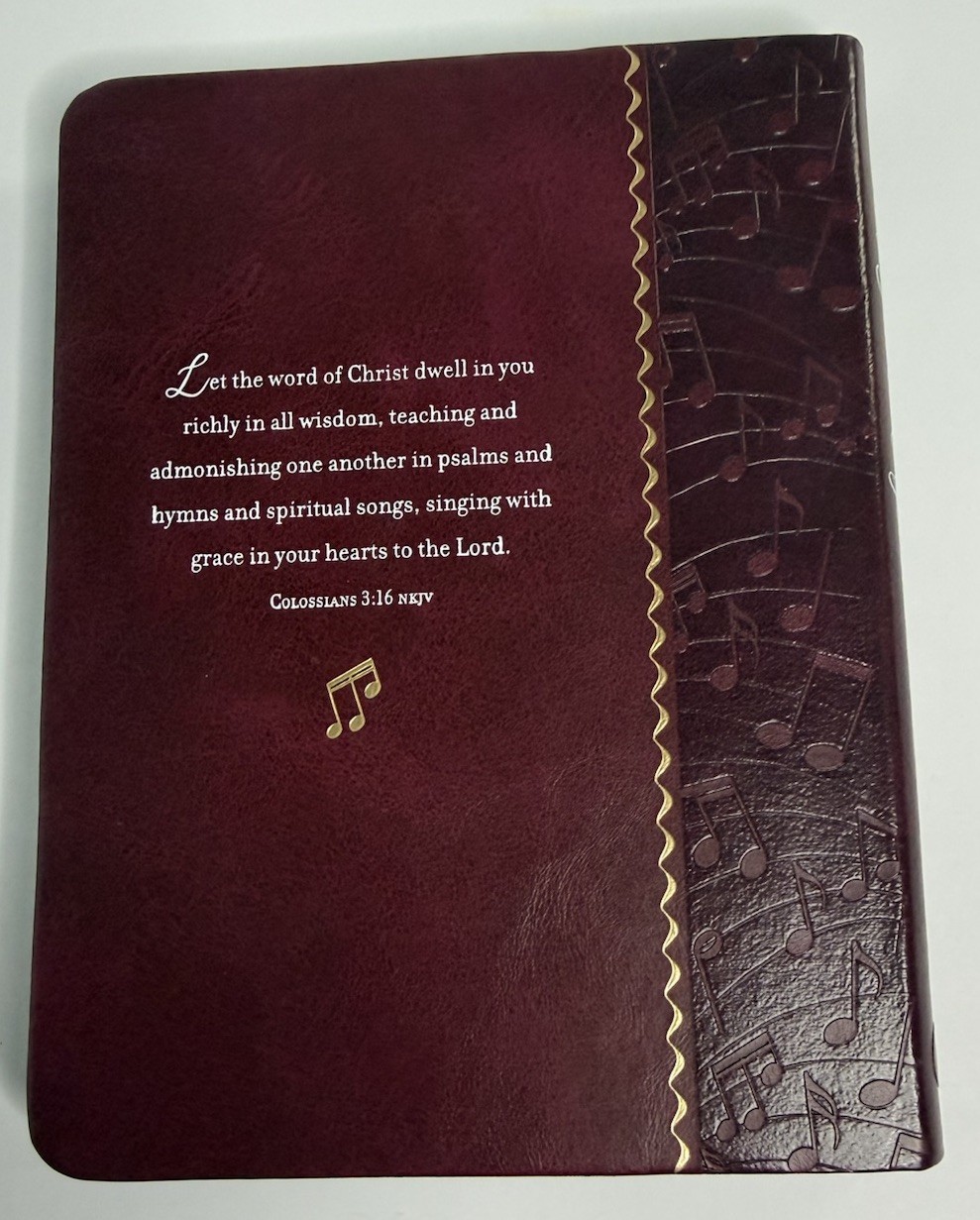 The Greatest Hymns Devotional 2003 BroadStreet Publishing Nice Faux Leather