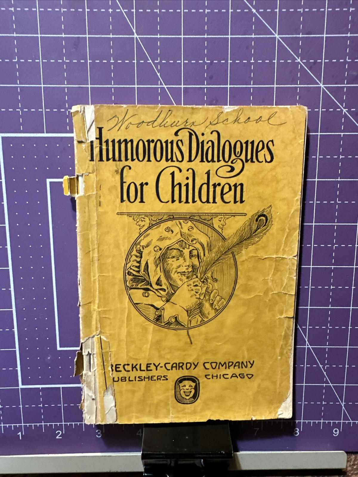Humorous Dialogues for Children by Marie Irish 1919 Beckley-Cardy Company PB
