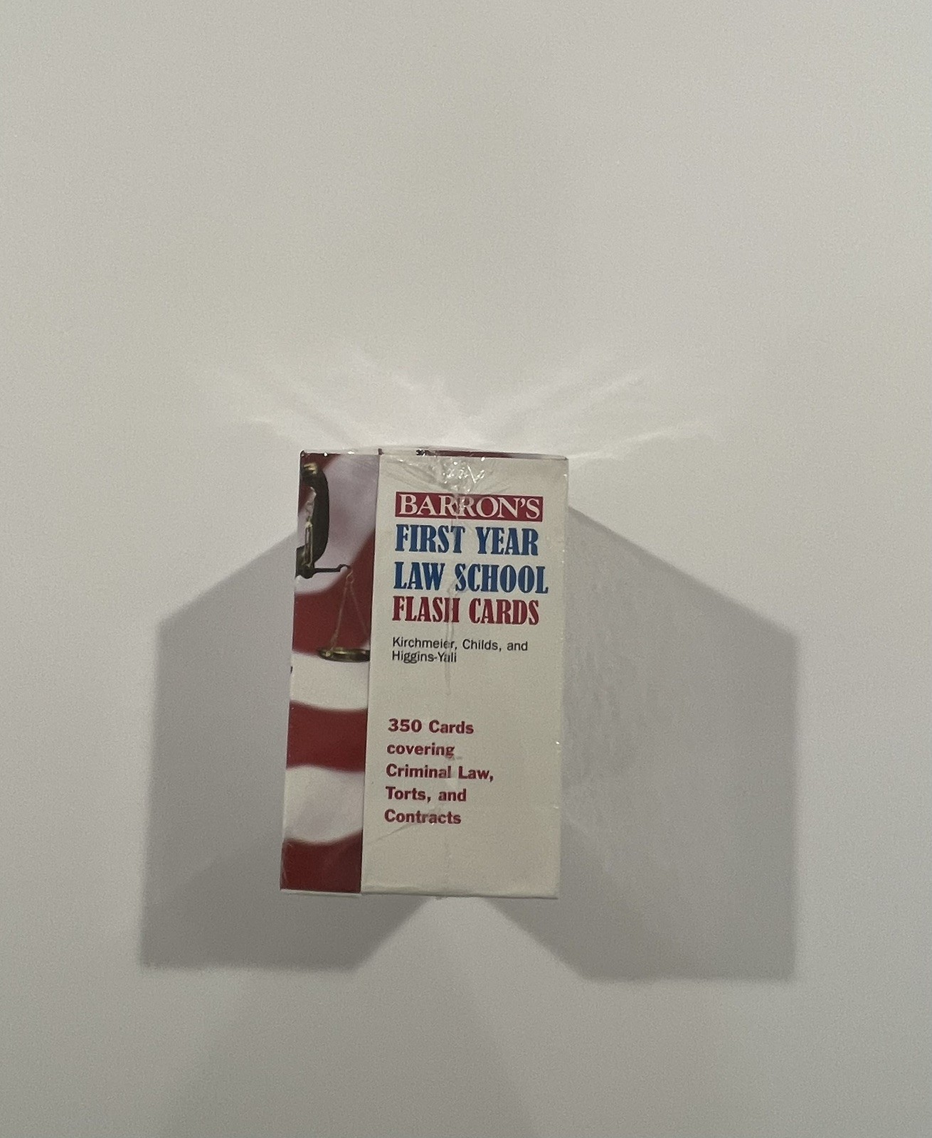 NEW Barton’s First Year Law School Flash Cards : 350 Cards 2010 RARE SEALED