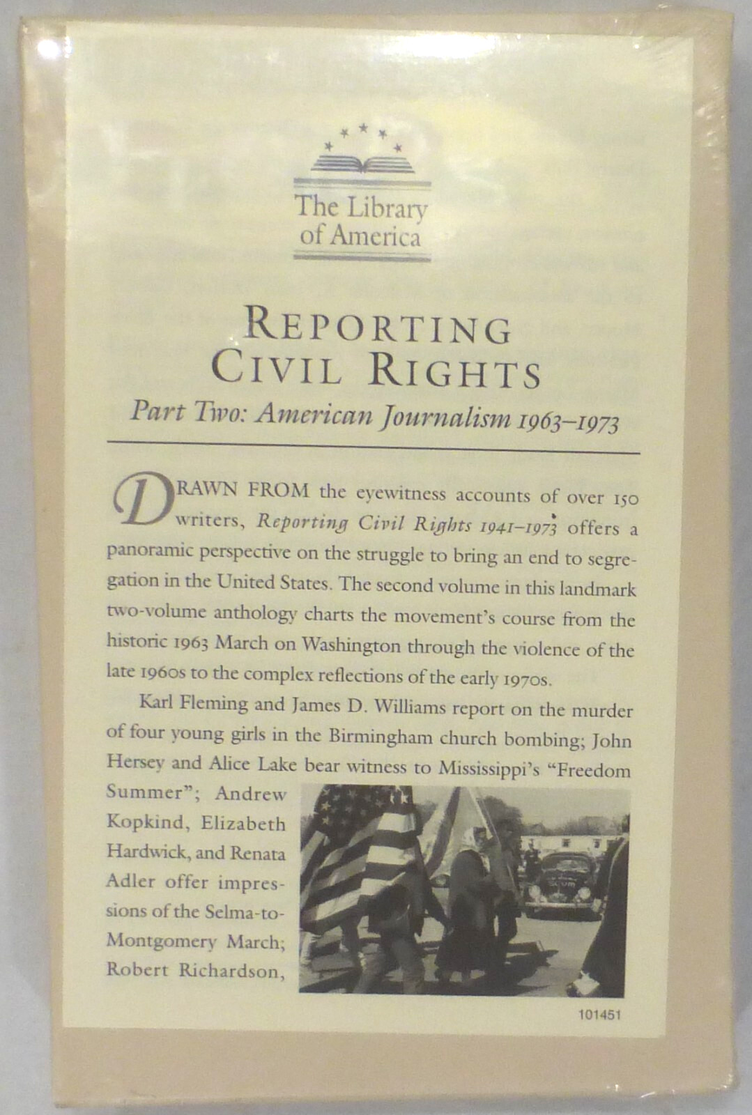 Reporting Civil Rights Part 2, Hardcover w/Slipcase, The Library Of America, NEW
