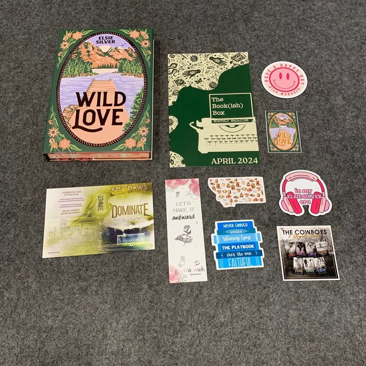 BLOOM BOOKS Wild Love by Elsie Silver The Bookish Box Exclusive Luxe Edition