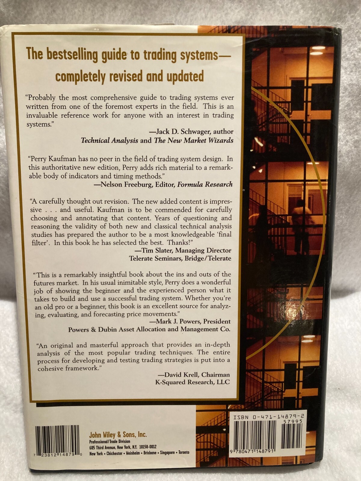 Wiley Trading Ser.: Trading Systems and Methods by Perry J. Kaufman (1997, Hardc