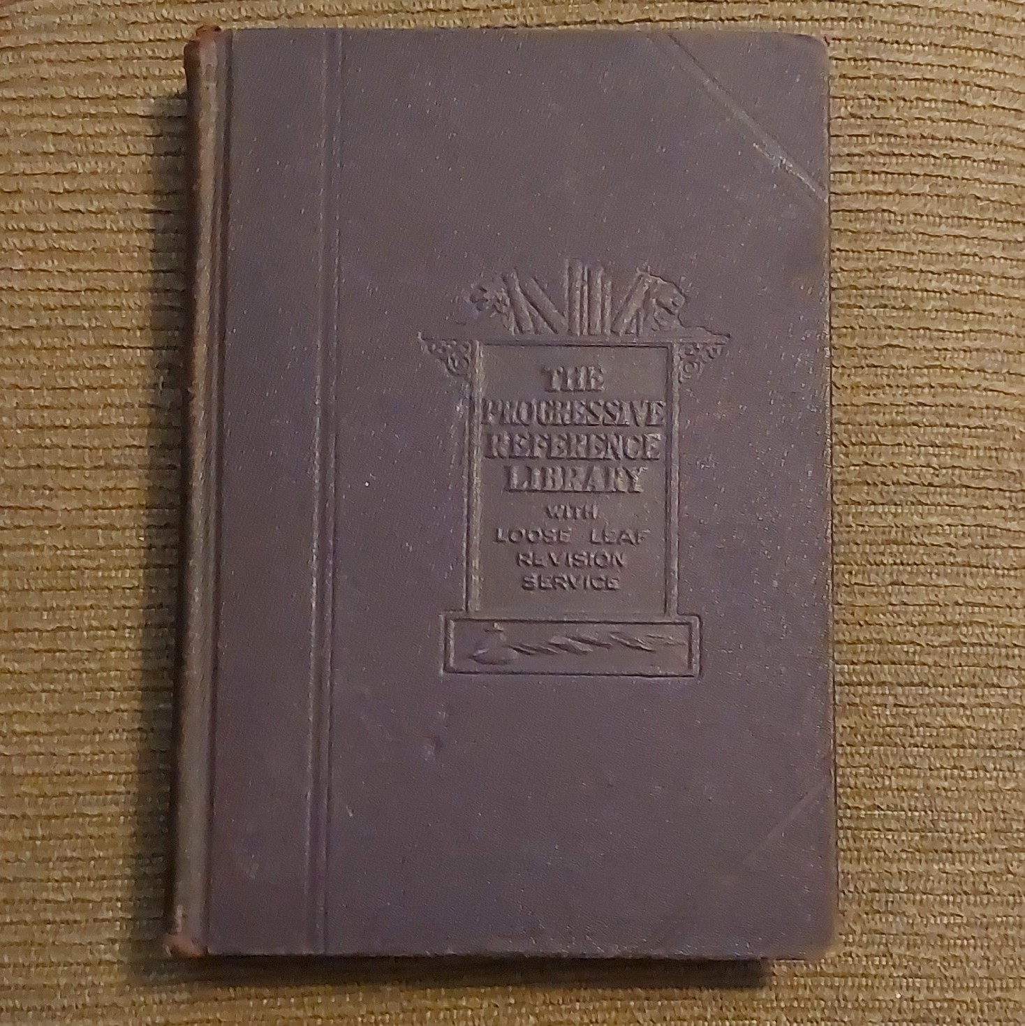 Holst Publishing The Progressive Reference Library Vol V 1935 HC Illustrated