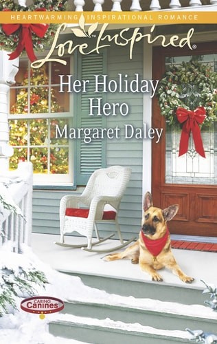 Her Holiday Hero (Caring Canines, 2) by Daley, Margaret, Good Book