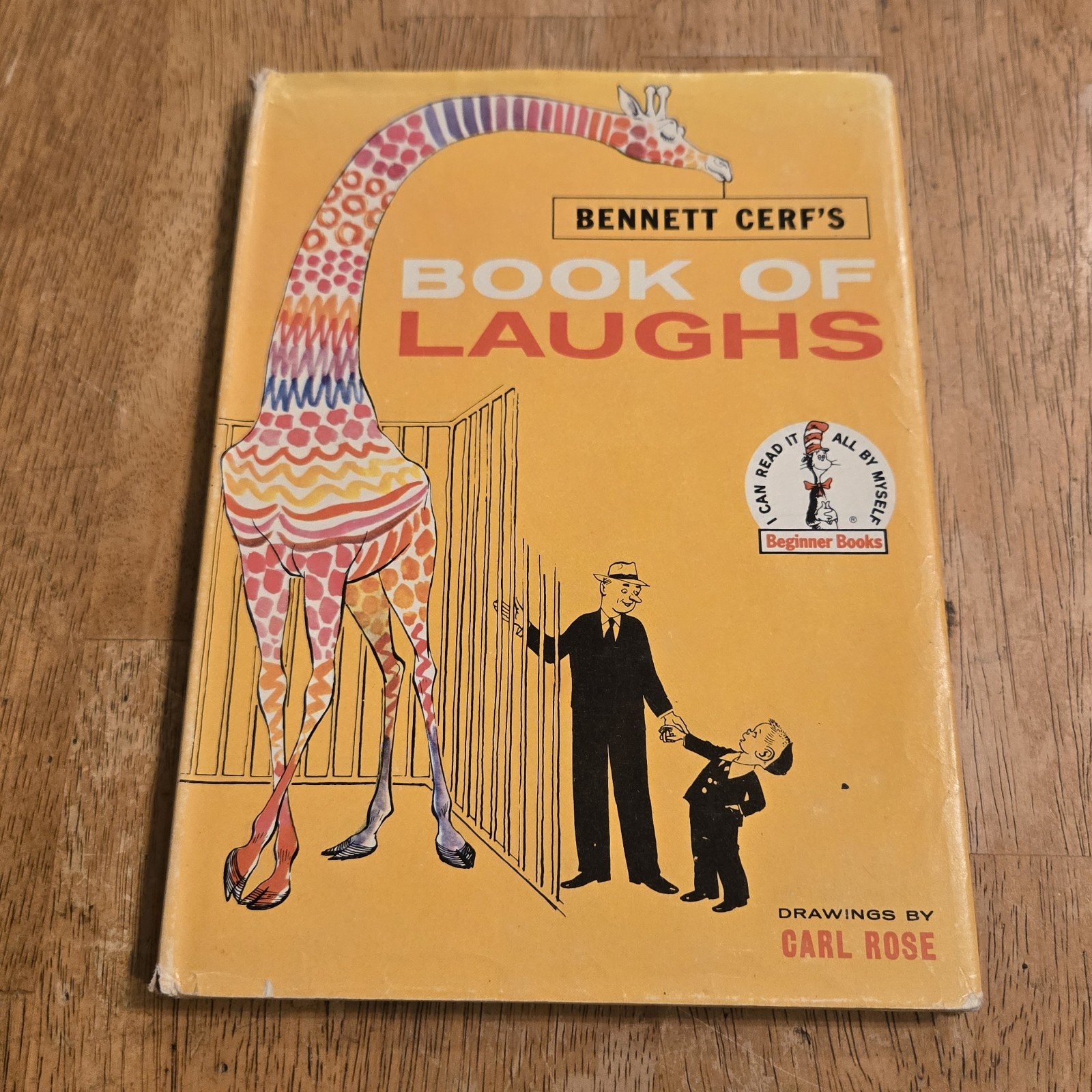 Bennett Cerf’s Book of Laughs: Beginner Books 1959 Random House Hardcover
