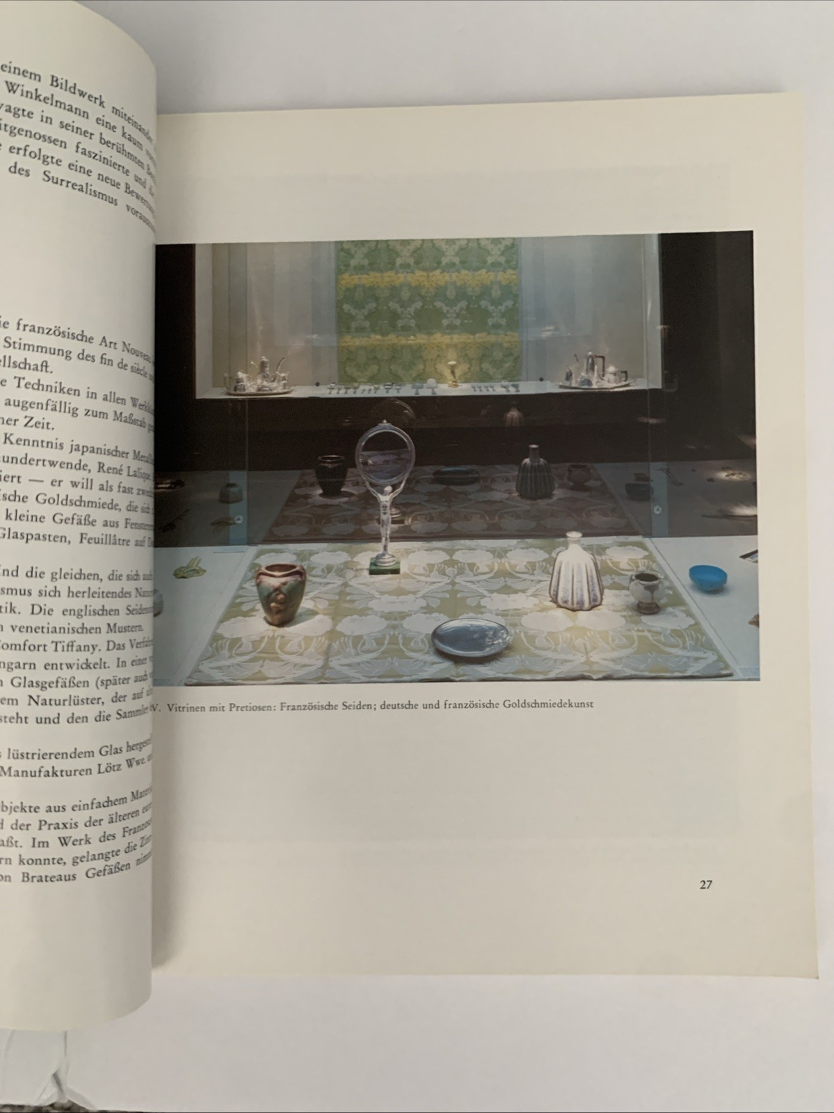 1977 GERMAN Art Nouveau Räume und Meisterwerke der Jugendstil Sammlung HAUMBURG