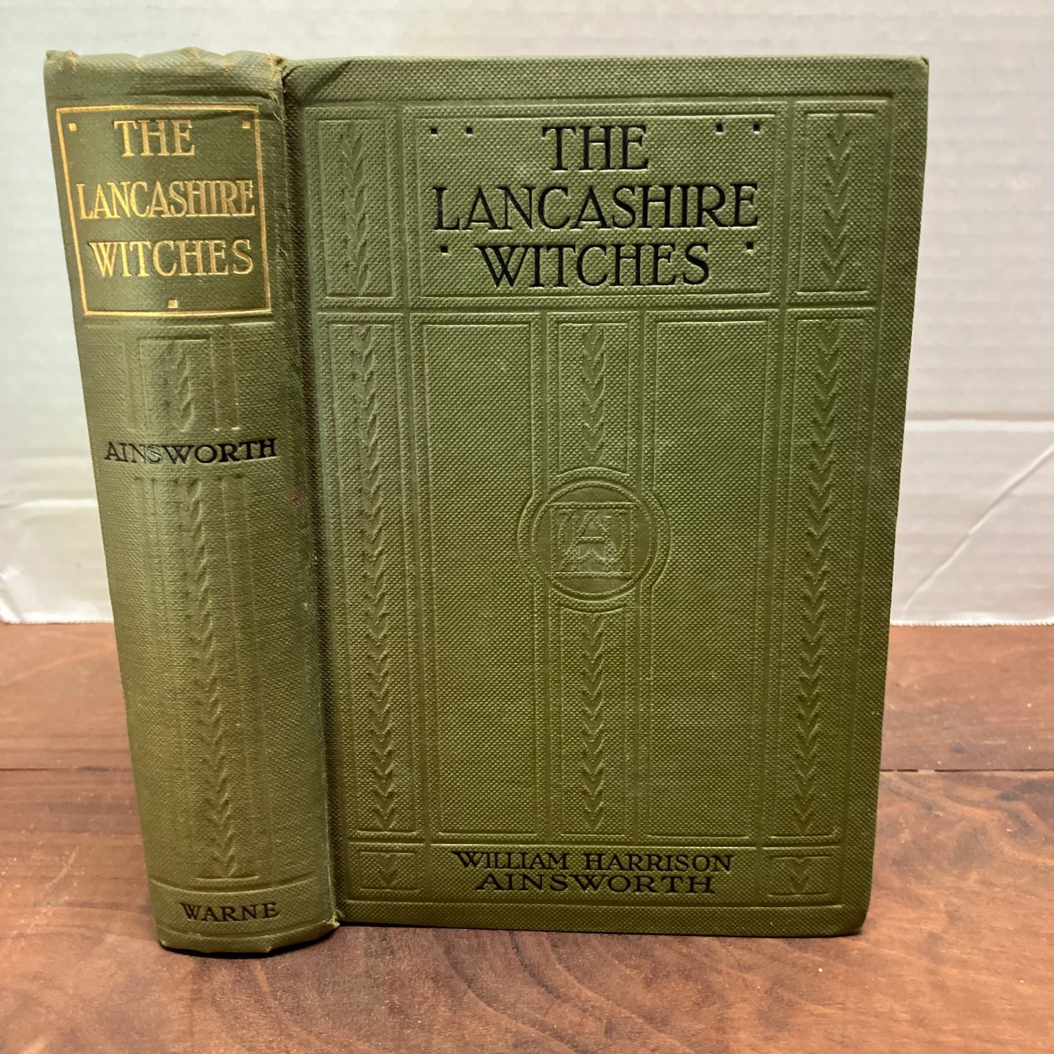 The Lancashire Witches W. Harrison Ainsworth 1883 First Edition Warne