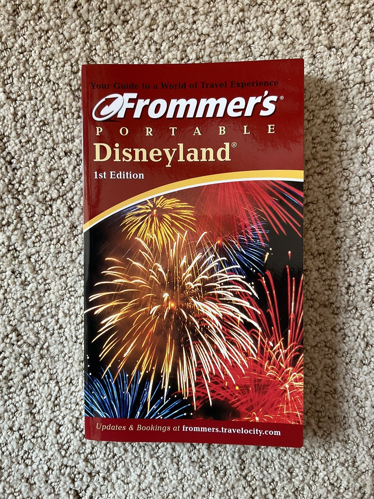 Frommer’s Portable Disneyland 1st Edition 2001 Trade Paperback 158 Pages