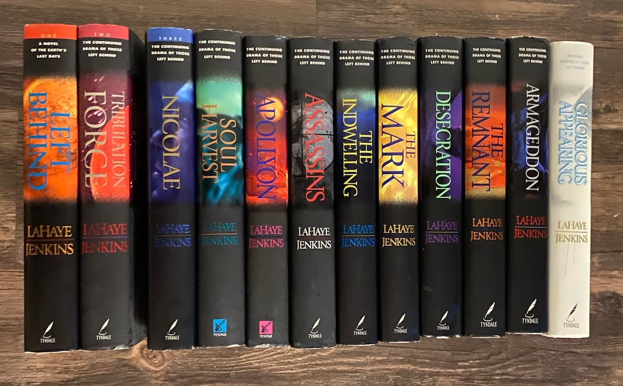 Left Behind Series Lot 12 Hardcover Books Tim LaHaye Jerry B Jenkins Complete HC