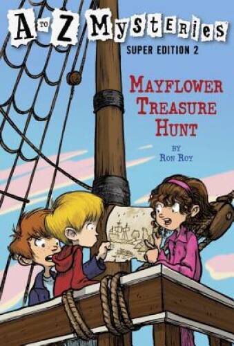 Mayflower Treasure Hunt (A to Z Mysteries Super Edition, No. 2) – VERY GOOD