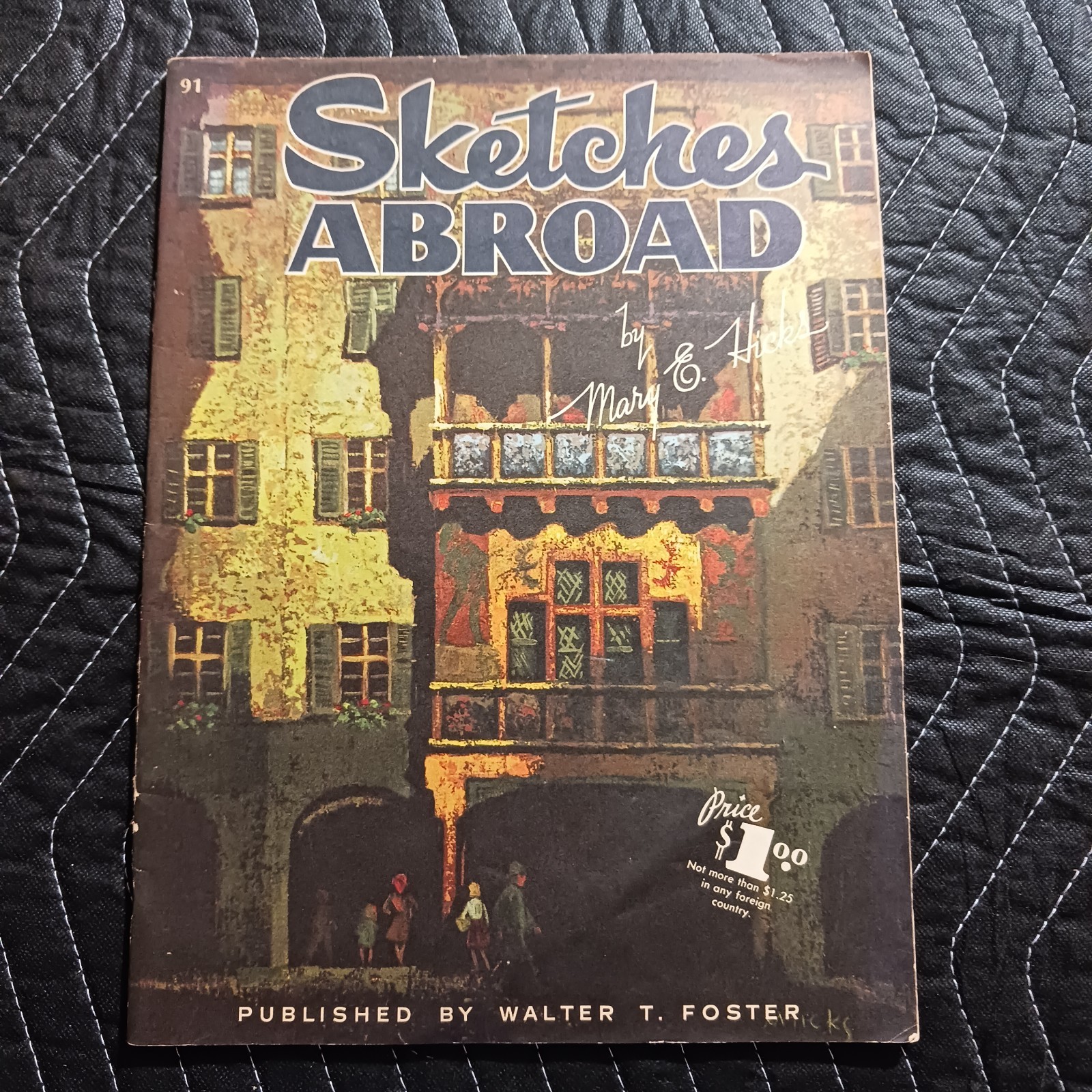 Walter Foster – Sketches Abroad by Mary E. Hicks