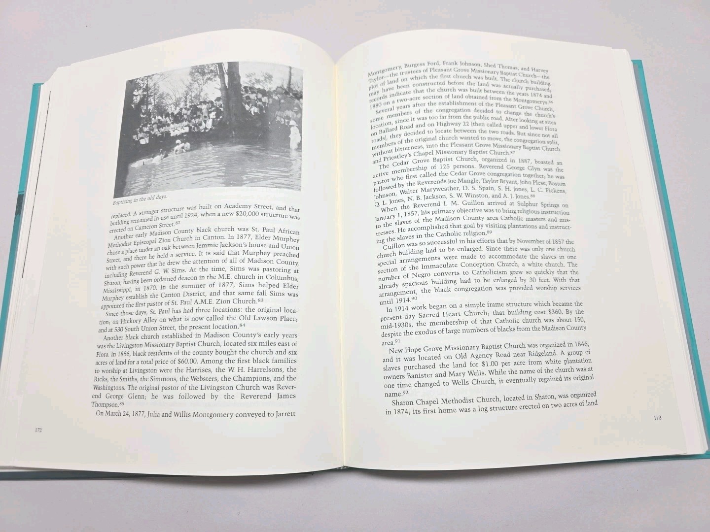 Land Between Two Rivers Madison County Mississippi History SIGNED Carol L. Mead