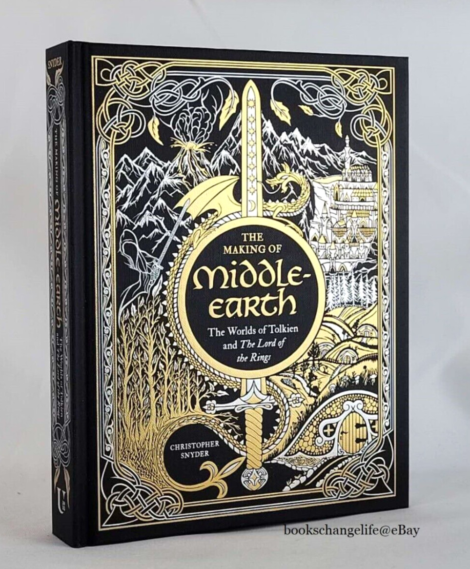 THE MAKING OF MIDDLE EARTH the Worlds of Tolkien Lord of the Rings Deluxe HC NEW