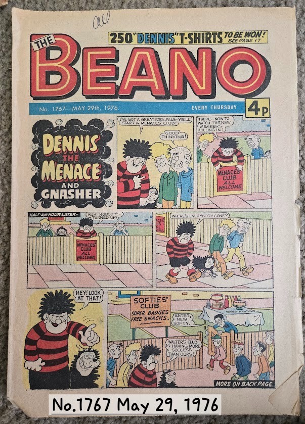 THE BEANO COLLECTION OF 9 BOOKS 1973-1978